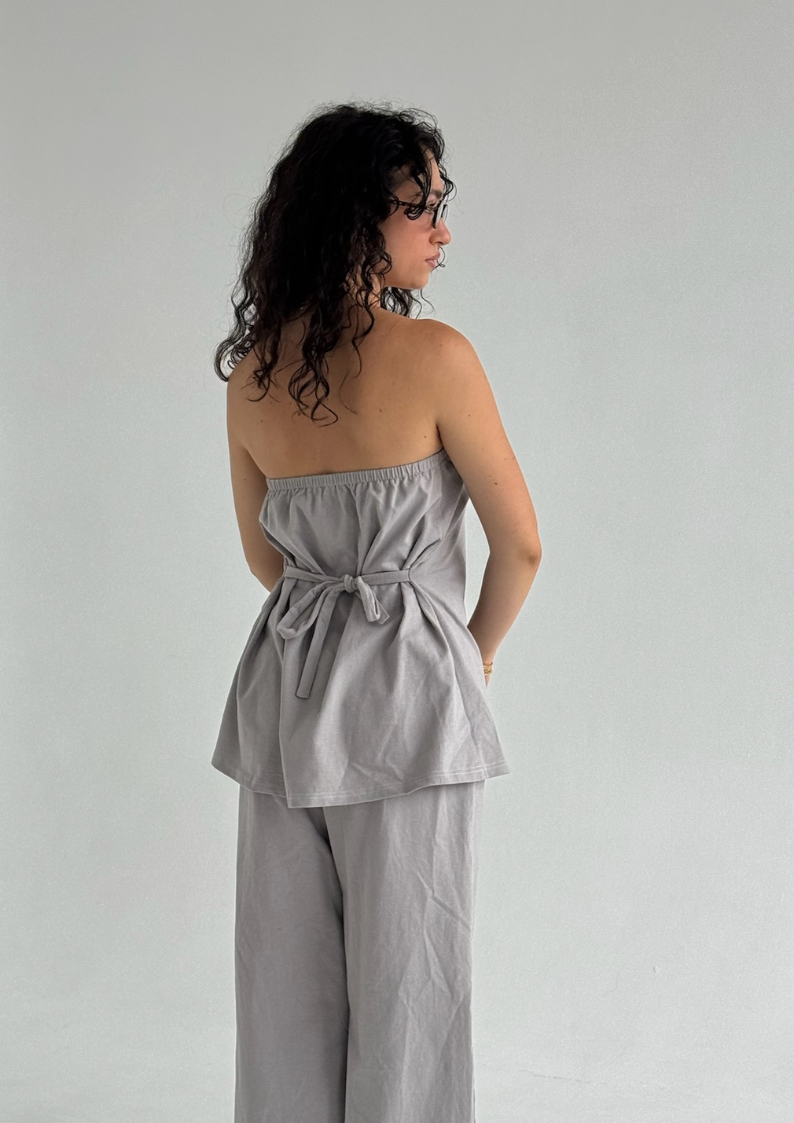 Strapless Tee