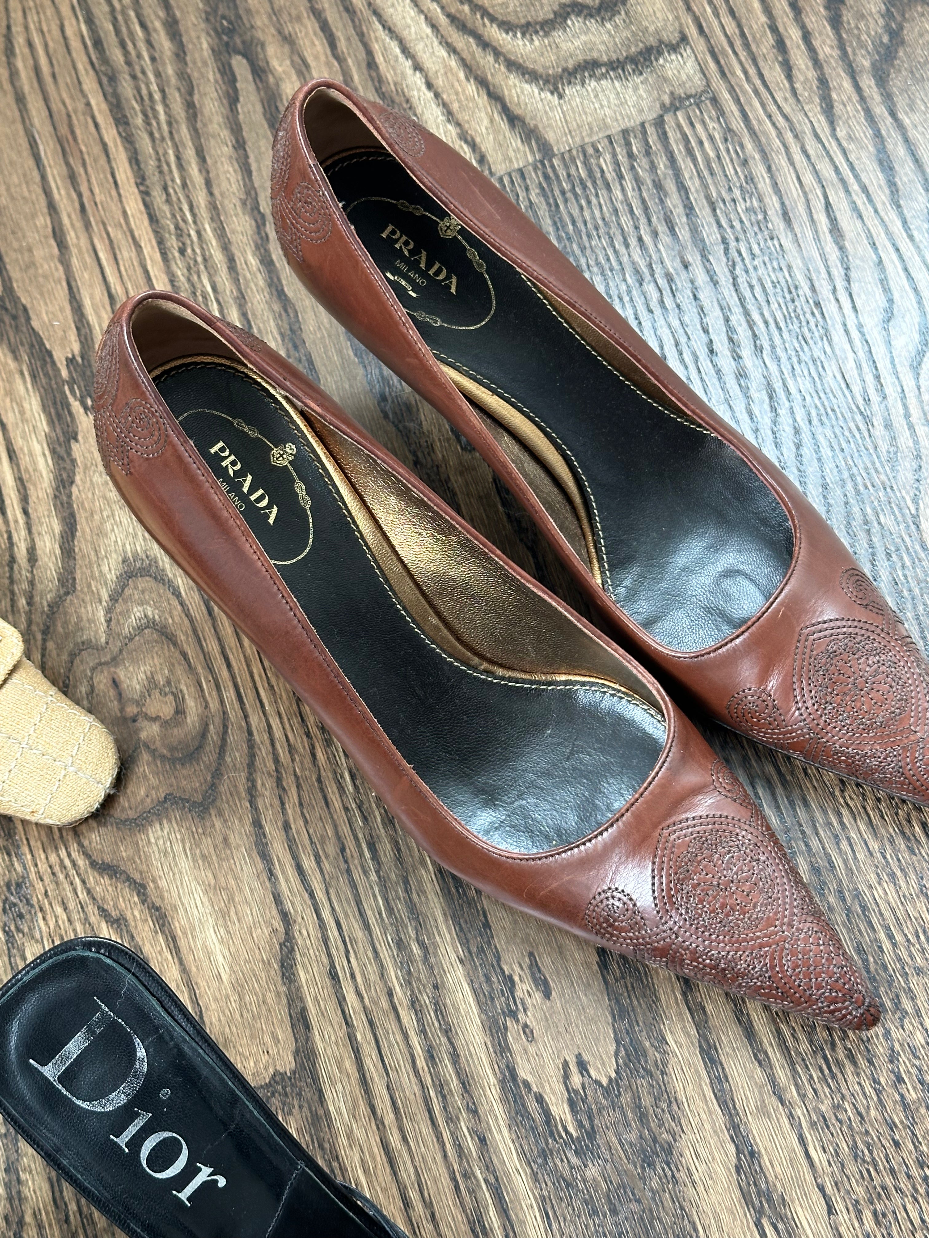 Prada Mosaic Heel