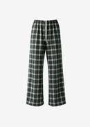 Plaid Elastic Pants