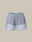 LACE MIDI SHORT blue