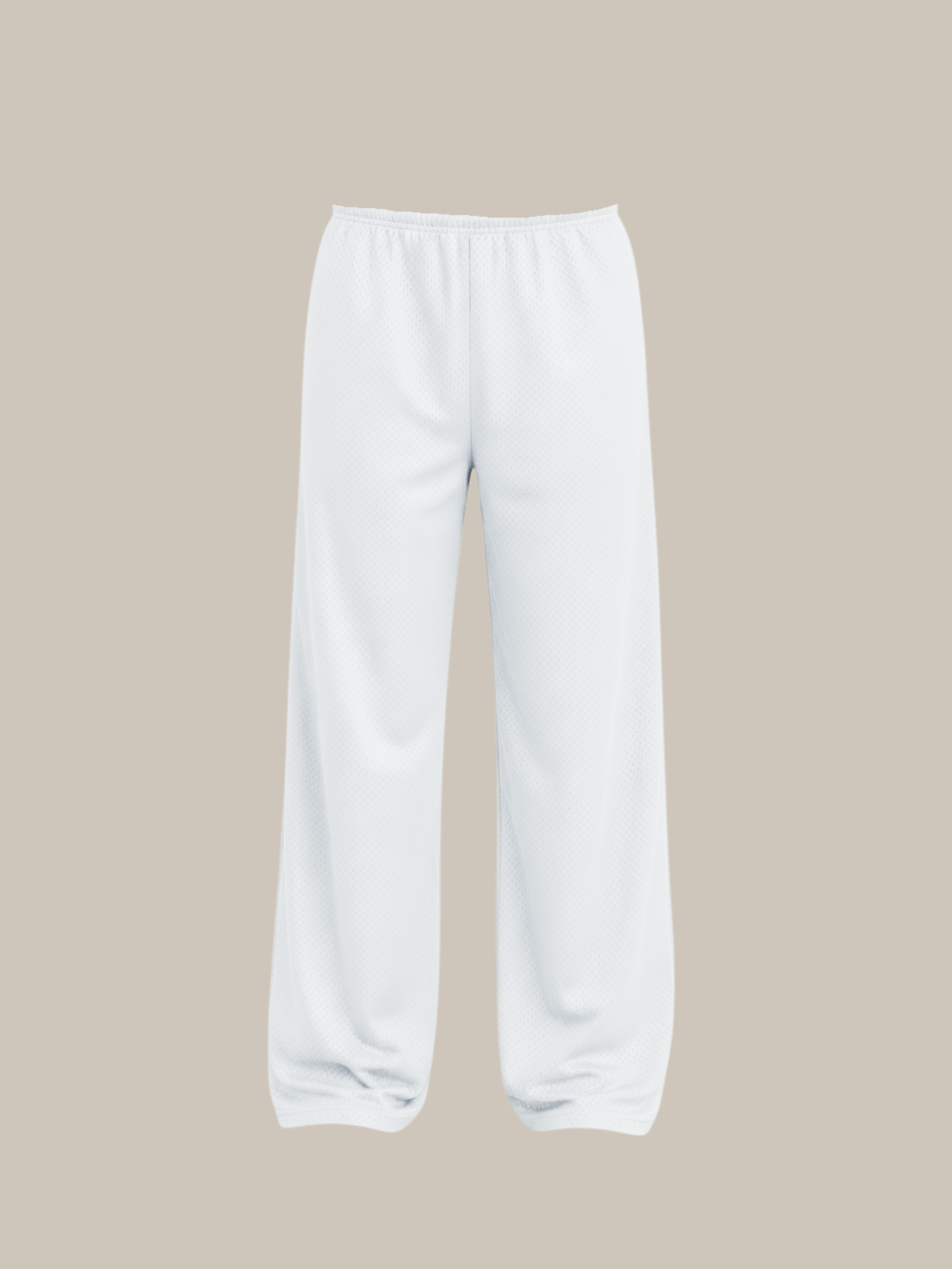 THE MESH PANT icey white
