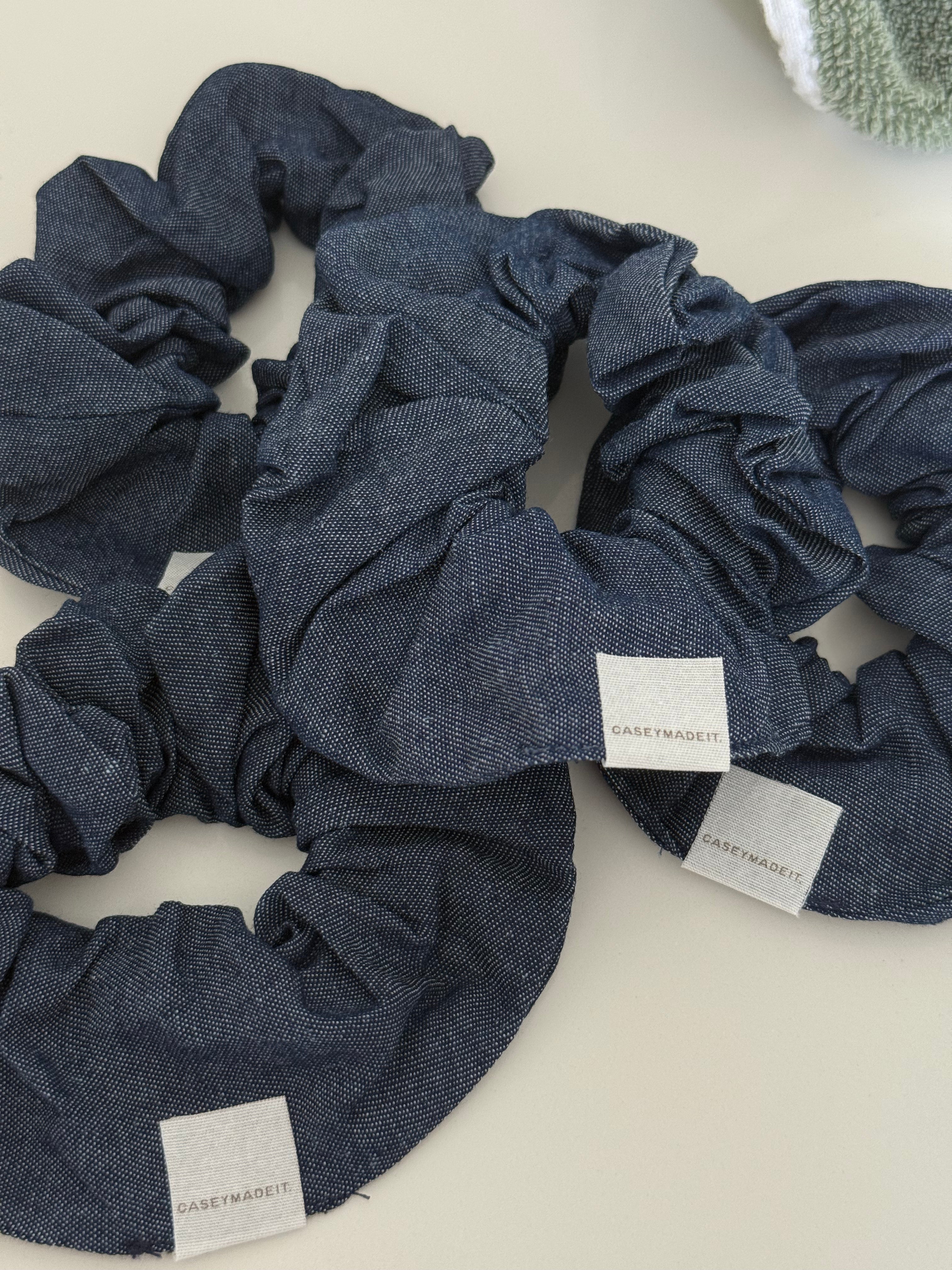 Denim Scrunchie