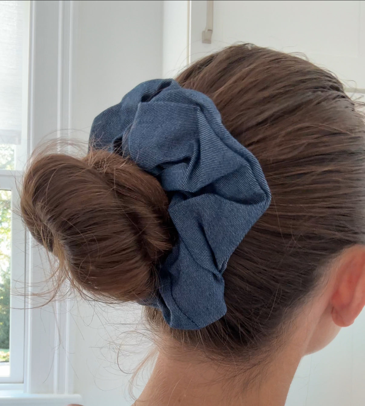 Denim Scrunchie