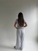 THE T-SHIRT PANT heather grey (all lengths)