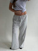 THE T-SHIRT PANT heather grey (all lengths)