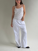 THE T-SHIRT PANT white (all lengths)