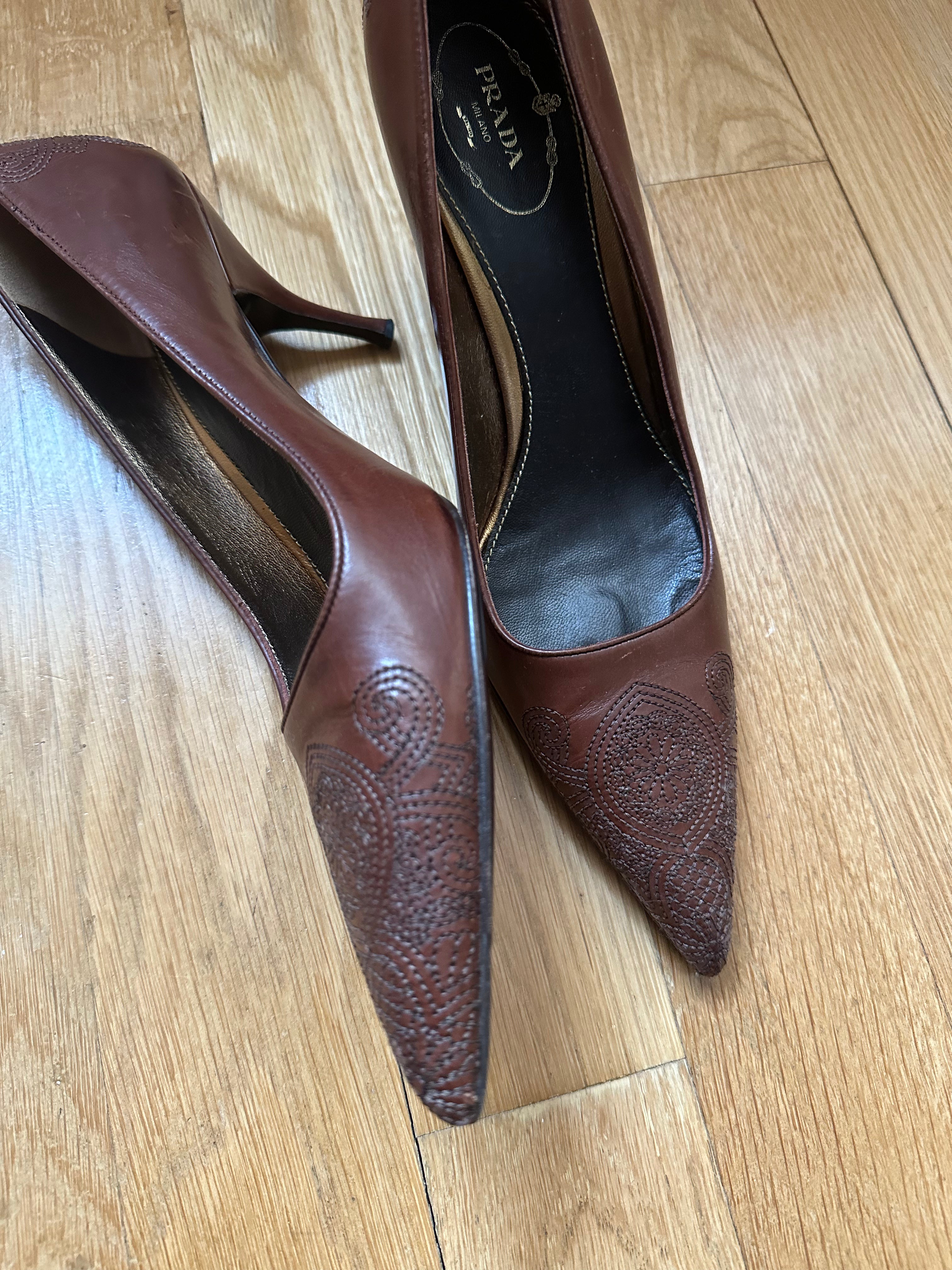 Prada Mosaic Heel